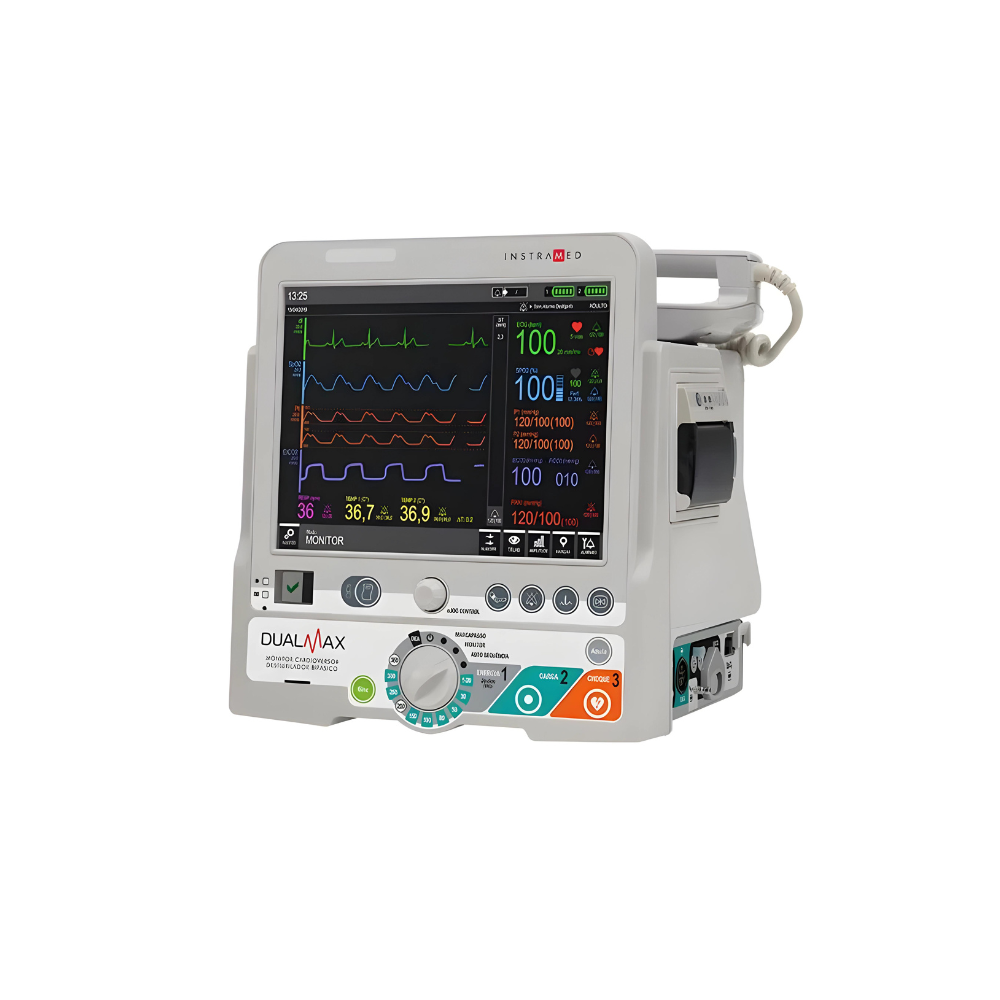 Instramed Dualmax Cardioverter Biphasic Defibrillator