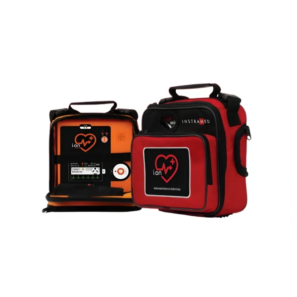 Instramed I.ON Automated External Defibrillator With Manual Function 12