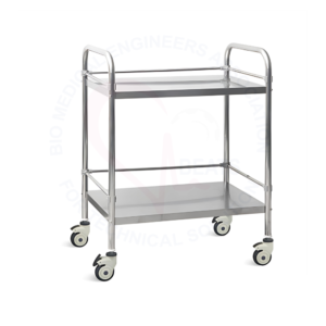 Yara Med Instrument Trolley 2 shelves