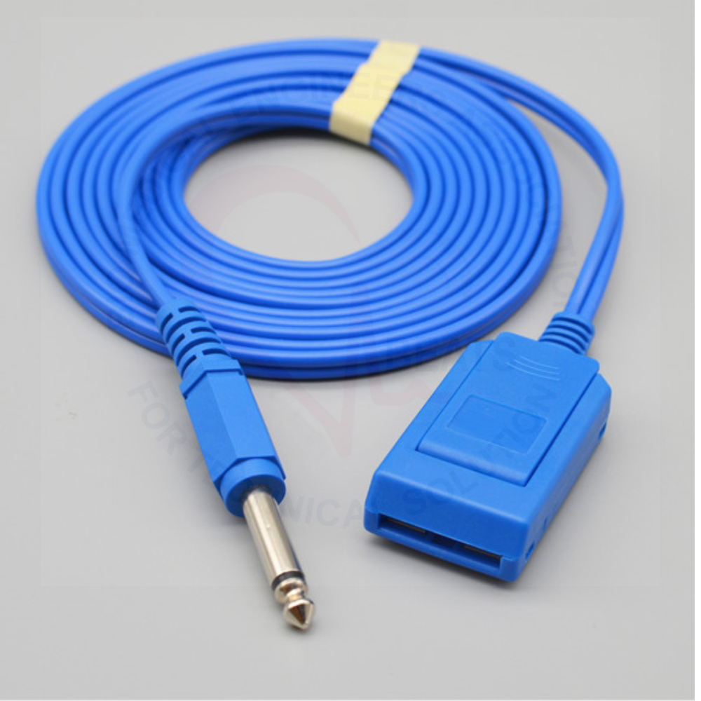 Yara Med Cautery Patient Plate Cable With Connector