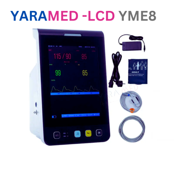 Yara Med Vital Sign Patient Monitor YM-E8 LCD