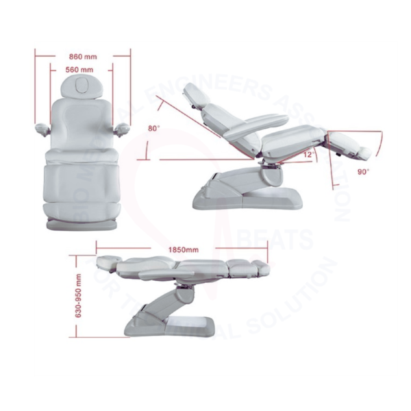 Yara Med Electrical Derma Chair 4 motor