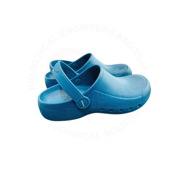 YaraMed Scrub Shoes Lake blue color with strap