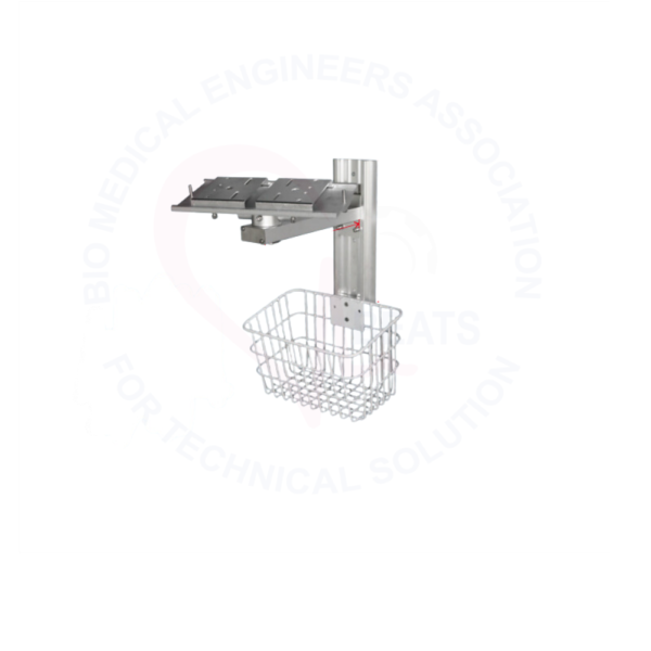 YaraMed Aluminium Wall Monitor Stand