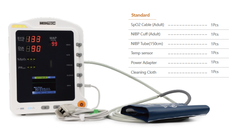 Meditech Oxima 3 Vital Sign Patient Monitor
